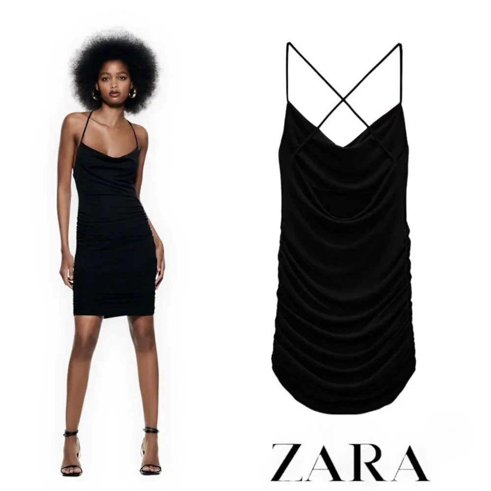 ZARA | Black | FLOWY DRESS